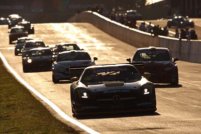 36;10-February-2013;36;Alexander-Roloff;Australia;Bathurst;Bathurst-12-Hour;Bernd-Schneider;Erebus-Motorsport;Erebus-Racing;Grand-Tourer;Mercedes‒Benz-SLS-AMG-GT3;Mt-Panorama;NSW;New-South-Wales;Thomas-Jaeger;Thomas-Jäger;auto;backlight;endurance;morning;motorsport;racing;sunrise;super-telephoto