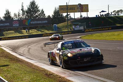 5;10-February-2013;5;Australia;Bathurst;Bathurst-12-Hour;Grand-Tourer;Klark-Quinn;Mt-Panorama;Murrays-Corner;NSW;New-South-Wales;Porsche-911-GT3-R-997;Shane-Van-Gisbergen;Tony-Quinn;VIP-Petfoods;auto;endurance;motorsport;racing;telephoto