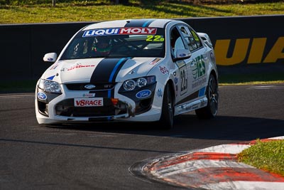 22;10-February-2013;22;Australia;Bathurst;Bathurst-12-Hour;Brad-Goss;Ford-FG‒FPV-GT;Grand-Tourer;Mt-Panorama;Murrays-Corner;NSW;New-South-Wales;Robinson-Racing-Developments;Steve-Cramp;Vin-Stenta;auto;endurance;motorsport;racing;super-telephoto