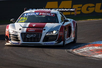 71;10-February-2013;71;Andrew-McInnes;Audi-R8-LMS;Australia;Bathurst;Bathurst-12-Hour;Darryl-O’Young;Dean-Koutsoumidis;Equity‒One;Grand-Tourer;Mt-Panorama;Murrays-Corner;NSW;New-South-Wales;Simon-Middleton;auto;endurance;motorsport;racing;super-telephoto