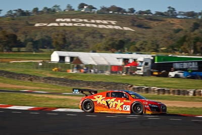 6;10-February-2013;6;Audi-R8-LMS;Australia;Bathurst;Bathurst-12-Hour;Craig-Lowndes;Grand-Tourer;Mt-Panorama;Murrays-Corner;NSW;New-South-Wales;Rod-Salmon;Skwirk-Oneworld-Bar;Warren-Luff;auto;endurance;motorsport;racing;telephoto