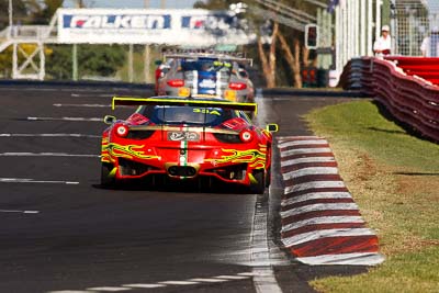 33;10-February-2013;33;Australia;Bathurst;Bathurst-12-Hour;Clearwater-Racing;Craig-Baird;Ferrari-458-Italia-GT3;Grand-Tourer;Matt-Griffin;Mok-Weng-Sun;Mt-Panorama;Murrays-Corner;NSW;New-South-Wales;auto;endurance;motorsport;racing;super-telephoto