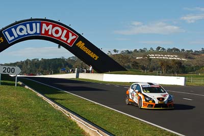 56;10-February-2013;56;Australia;Bathurst;Bathurst-12-Hour;Grand-Tourer;Kerry-Wade;Mark-Pilatti;Motorsport-Services;Mt-Panorama;NSW;New-South-Wales;Seat-Leon-Supercopa;Simon-Piauaninj;auto;endurance;motorsport;racing;telephoto