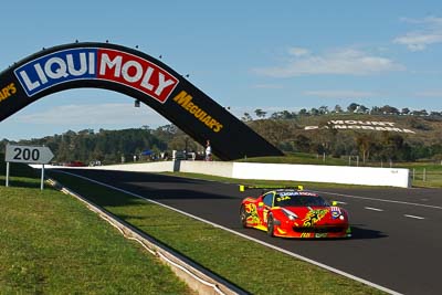 33;10-February-2013;33;Australia;Bathurst;Bathurst-12-Hour;Clearwater-Racing;Craig-Baird;Ferrari-458-Italia-GT3;Grand-Tourer;Matt-Griffin;Mok-Weng-Sun;Mt-Panorama;NSW;New-South-Wales;auto;endurance;motorsport;racing;telephoto