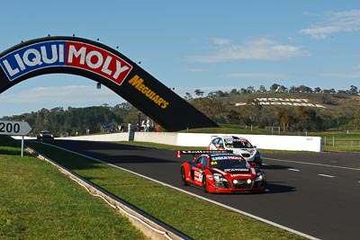 9;10-February-2013;9;Audi-R8-LMS-Ultra;Australia;Bathurst;Bathurst-12-Hour;Christopher-Mies;Dean-Grant;Grand-Tourer;Marc-Cini;Mark-Eddy;Mt-Panorama;NSW;Network-Clothing-Hallmarc;New-South-Wales;auto;endurance;motorsport;racing;telephoto