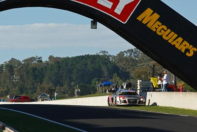 81;10-February-2013;81;Audi-R8-LMS-Ultra;Australia;Bathurst;Bathurst-12-Hour;Christian-Zügel;Dragonspeed;Elton-Julian;Eric-Lux;Grand-Tourer;Mt-Panorama;NSW;New-South-Wales;auto;endurance;motorsport;racing;telephoto