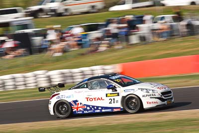 21;10-February-2013;21;Andrew-Jones;Australia;Bathurst;Bathurst-12-Hour;Bruce-Jouanny;David-Wall;Grand-Tourer;Mt-Panorama;NSW;New-South-Wales;Peugeot-RCZ-Cup;Team-Peugeot-RCZ;The-Chase;auto;endurance;motorsport;racing;super-telephoto