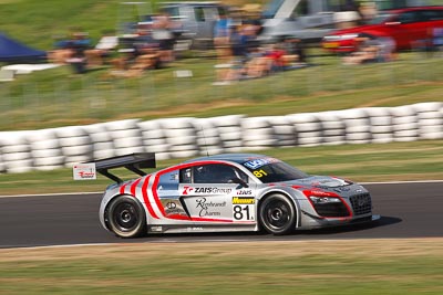 81;10-February-2013;81;Audi-R8-LMS-Ultra;Australia;Bathurst;Bathurst-12-Hour;Christian-Zügel;Dragonspeed;Elton-Julian;Eric-Lux;Grand-Tourer;Mt-Panorama;NSW;New-South-Wales;The-Chase;auto;endurance;motorsport;racing;super-telephoto