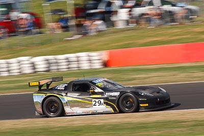 29;10-February-2013;29;Australia;Bathurst;Bathurst-12-Hour;Chevrolet-Corvette-Z06‒R-GT3;Grand-Tourer;Greg-Murphy;Ivan-Capelli;Jim-Manolios;Mt-Panorama;NSW;New-South-Wales;The-Chase;Trofeo-Motorsport;auto;endurance;motorsport;racing;super-telephoto