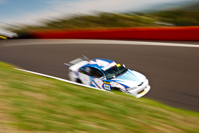 44;10-February-2013;44;Aaron-Tebb;Adam-Wallis;Australia;Bathurst;Bathurst-12-Hour;Grand-Tourer;Holden-Commodore-VY;Mal-Rose;Mal-Rose-Racing;Mt-Panorama;NSW;New-South-Wales;The-Esses;auto;endurance;motion-blur;motorsport;racing;wide-angle