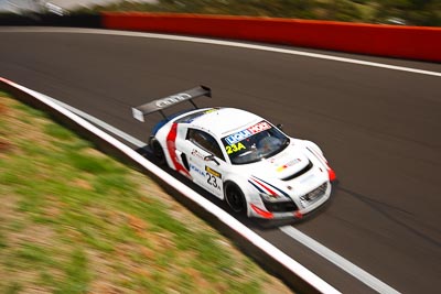 23;10-February-2013;23;Alain-Li;Audi-R8-LMS-Ultra;Australia;Bathurst;Bathurst-12-Hour;Brendon-Hartley;Grand-Tourer;Mark-Patterson;Mt-Panorama;NSW;New-South-Wales;The-Esses;United-Autosports;auto;endurance;motorsport;racing;wide-angle