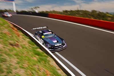 63;10-February-2013;63;Australia;Bathurst;Bathurst-12-Hour;Erebus-Motorsport;Erebus-Racing;Grand-Tourer;Lee-Holdsworth;Mercedes‒Benz-SLS-AMG-GT3;Mt-Panorama;NSW;New-South-Wales;Peter-Hackett;The-Esses;Tim-Slade;auto;endurance;motorsport;racing;wide-angle