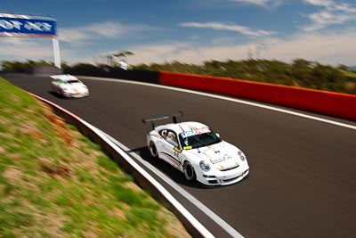 68;10-February-2013;68;Australia;Bathurst;Bathurst-12-Hour;Grand-Tourer;Jeff-Lowrey;Marcus-Mahy;Motorsport-Services;Mt-Panorama;NSW;New-South-Wales;Porsche-911-GT3-Cup-997;The-Esses;Todd-Murphy;auto;endurance;motorsport;racing;wide-angle