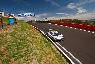 48;10-February-2013;48;Australia;Bathurst;Bathurst-12-Hour;GB-Galvanizing;Grand-Tourer;Justin-McMillan;Lamborghini-Gallardo-LP‒560;Mt-Panorama;NSW;New-South-Wales;Ross-Lilley;Steven-Richards;The-Esses;auto;clouds;endurance;motorsport;racing;sky;wide-angle