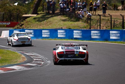 71;10-February-2013;71;Andrew-McInnes;Audi-R8-LMS;Australia;Bathurst;Bathurst-12-Hour;Darryl-O’Young;Dean-Koutsoumidis;Equity‒One;Grand-Tourer;Mt-Panorama;NSW;New-South-Wales;Simon-Middleton;The-Esses;auto;endurance;motorsport;racing;telephoto