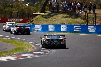 88;10-February-2013;88;Allan-Simonsen;Australia;Bathurst;Bathurst-12-Hour;Ferrari-458-Italia-GT3;Grand-Tourer;John-Bowe;Maranello-Motorsport;Mika-Salo;Mt-Panorama;NSW;New-South-Wales;Peter-Edwards;The-Esses;auto;endurance;motorsport;racing;telephoto