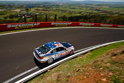 24;10-February-2013;24;Andre-Heimgartner;Anthony-Gilbertson;Australia;BMW-335i;Bathurst;Bathurst-12-Hour;GWS-Personnel-Motorsport;Grand-Tourer;Mt-Panorama;NSW;New-South-Wales;Peter-ODonnell;The-Esses;auto;endurance;landscape;motorsport;racing;scenery;wide-angle