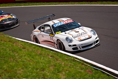 68;10-February-2013;68;Australia;Bathurst;Bathurst-12-Hour;Grand-Tourer;Jeff-Lowrey;Marcus-Mahy;Motorsport-Services;Mt-Panorama;NSW;New-South-Wales;Porsche-911-GT3-Cup-997;The-Esses;Todd-Murphy;auto;endurance;motorsport;racing;telephoto