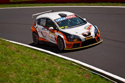 55;10-February-2013;55;Australia;Bathurst;Bathurst-12-Hour;Brett-Niall;Clint-Harvey;Grand-Tourer;Malcolm-Niall;Motorsport-Services;Mt-Panorama;NSW;New-South-Wales;Seat-Leon-Supercopa;The-Esses;auto;endurance;motorsport;racing;telephoto
