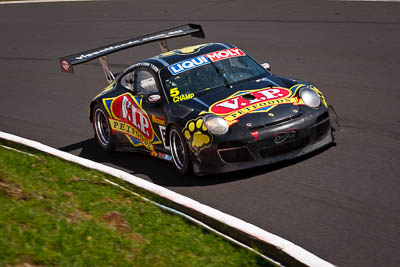 5;10-February-2013;5;Australia;Bathurst;Bathurst-12-Hour;Grand-Tourer;Klark-Quinn;Mt-Panorama;NSW;New-South-Wales;Porsche-911-GT3-R-997;Shane-Van-Gisbergen;The-Esses;Tony-Quinn;VIP-Petfoods;auto;endurance;motorsport;racing;telephoto