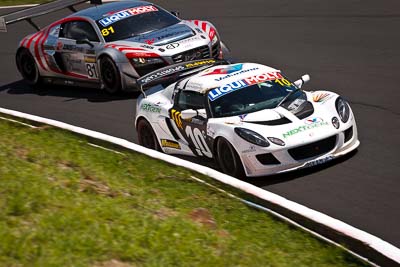 10;10;10-February-2013;Adam-Gowans;Australia;Bathurst;Bathurst-12-Hour;Chris-Lillington‒Price;Grand-Tourer;Lotus-Exige;Mark-OConnor;Mt-Panorama;NSW;New-South-Wales;Richard-Meins;Simply-Sports-Cars;The-Esses;auto;endurance;motorsport;racing;telephoto