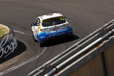 7;10-February-2013;7;Angus-Kennard;Australia;Bathurst;Bathurst-12-Hour;Dean-Herridge;Grand-Tourer;John-ODowd;Maximum-Motorsport;Mt-Panorama;NSW;New-South-Wales;Subaru-Impreza-WRX-STI;The-Dipper;auto;endurance;motorsport;racing;telephoto