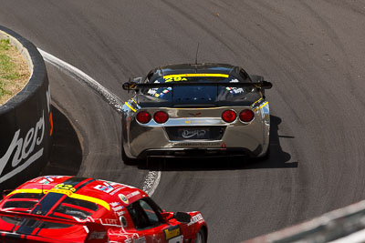 29;10-February-2013;29;Australia;Bathurst;Bathurst-12-Hour;Chevrolet-Corvette-Z06‒R-GT3;Grand-Tourer;Greg-Murphy;Ivan-Capelli;Jim-Manolios;Mt-Panorama;NSW;New-South-Wales;The-Dipper;Trofeo-Motorsport;auto;endurance;motorsport;racing;telephoto