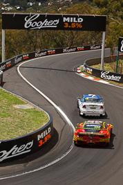 33;10-February-2013;33;Australia;Bathurst;Bathurst-12-Hour;Clearwater-Racing;Craig-Baird;Ferrari-458-Italia-GT3;Grand-Tourer;Matt-Griffin;Mok-Weng-Sun;Mt-Panorama;NSW;New-South-Wales;The-Dipper;auto;endurance;motorsport;racing;telephoto