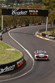 14;10-February-2013;14;Audi-R8-LMS;Australia;Bathurst;Bathurst-12-Hour;Grand-Tourer;James-Winslow;Mt-Panorama;NSW;New-South-Wales;Peter-Conroy;Peter-Conroy-Motorsport;Rob-Huff;The-Dipper;auto;endurance;motorsport;racing;telephoto