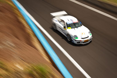 67;10-February-2013;67;Australia;Bathurst;Bathurst-12-Hour;David-Glasson;Forrests-Elbow;Grand-Tourer;Motorsport-Services;Mt-Panorama;NSW;New-South-Wales;Phil-Hood;Porsche-911-GT3-Cup-997;Tony-Richards;auto;endurance;motion-blur;motorsport;racing;wide-angle