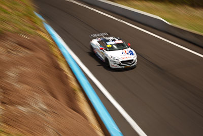 20;10-February-2013;20;Australia;Bathurst;Bathurst-12-Hour;Forrests-Elbow;Grand-Tourer;Mt-Panorama;NSW;New-South-Wales;Peugeot-RCZ-Cup;Stephane-Caillet-Bright;Team-Peugeot-RCZ;auto;endurance;motion-blur;motorsport;racing;wide-angle