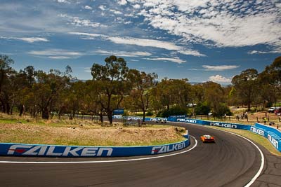 33;10-February-2013;33;Australia;Bathurst;Bathurst-12-Hour;Clearwater-Racing;Craig-Baird;Ferrari-458-Italia-GT3;Forrests-Elbow;Grand-Tourer;Matt-Griffin;Mok-Weng-Sun;Mt-Panorama;NSW;New-South-Wales;auto;clouds;endurance;landscape;motorsport;racing;scenery;sky;wide-angle