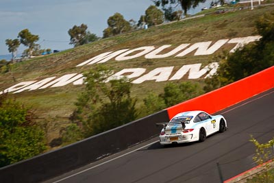 8;10-February-2013;8;Australia;Bathurst;Bathurst-12-Hour;Grand-Tourer;Kurt-Dujardyn;Level-Racing;Mt-Panorama;NSW;New-South-Wales;Olivier-Muytjens;Philippe-Broodcooren;Philippe-Richard;Porsche-911-GT3-Cup-997;auto;endurance;landscape;motorsport;racing;scenery;telephoto