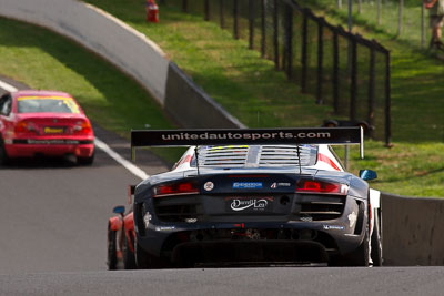 23;10-February-2013;23;Alain-Li;Audi-R8-LMS-Ultra;Australia;Bathurst;Bathurst-12-Hour;Brendon-Hartley;Grand-Tourer;Mark-Patterson;Mt-Panorama;NSW;New-South-Wales;Sulman-Park;United-Autosports;auto;endurance;motorsport;racing;super-telephoto