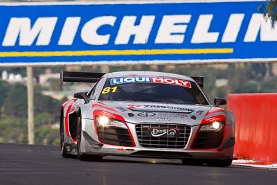 81;10-February-2013;81;Audi-R8-LMS-Ultra;Australia;Bathurst;Bathurst-12-Hour;Christian-Zügel;Dragonspeed;Elton-Julian;Eric-Lux;Grand-Tourer;Mt-Panorama;NSW;New-South-Wales;Reid-Park;auto;endurance;motorsport;racing;super-telephoto