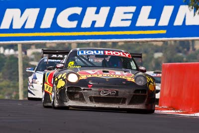 5;10-February-2013;5;Australia;Bathurst;Bathurst-12-Hour;Grand-Tourer;Klark-Quinn;Mt-Panorama;NSW;New-South-Wales;Porsche-911-GT3-R-997;Reid-Park;Shane-Van-Gisbergen;Tony-Quinn;Topshot;VIP-Petfoods;auto;endurance;motorsport;racing;super-telephoto