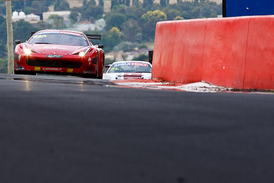 58;10-February-2013;58;AF-Corse;Australia;Bathurst;Bathurst-12-Hour;Ferrari-458-Italia-GT3;Grand-Tourer;Marco-Cioci;Michele-Rugolo;Mt-Panorama;NSW;New-South-Wales;Reid-Park;Steve-Wyatt;auto;endurance;motorsport;racing;super-telephoto