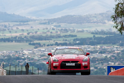 54;10-February-2013;54;Adam-Beechey;Australia;Bathurst;Bathurst-12-Hour;Donut-King;Grand-Tourer;Mt-Panorama;NSW;New-South-Wales;Nissan-GT‒R;Peter-Leemhuis;Reid-Park;Tony-Alford;auto;endurance;landscape;motorsport;racing;scenery;super-telephoto