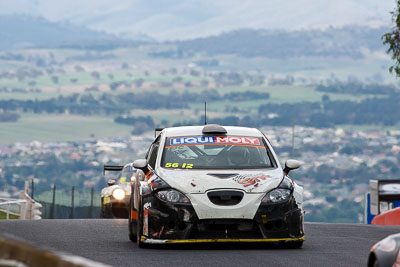 56;10-February-2013;56;Australia;Bathurst;Bathurst-12-Hour;Grand-Tourer;Kerry-Wade;Mark-Pilatti;Motorsport-Services;Mt-Panorama;NSW;New-South-Wales;Reid-Park;Seat-Leon-Supercopa;Simon-Piauaninj;auto;endurance;landscape;motorsport;racing;scenery;super-telephoto