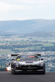 63;10-February-2013;63;Australia;Bathurst;Bathurst-12-Hour;Erebus-Motorsport;Erebus-Racing;Grand-Tourer;Lee-Holdsworth;Mercedes‒Benz-SLS-AMG-GT3;Mt-Panorama;NSW;New-South-Wales;Peter-Hackett;Reid-Park;Tim-Slade;auto;endurance;landscape;motorsport;racing;scenery;super-telephoto