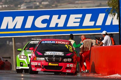 13;10-February-2013;13;Andrew-Fisher;Australia;BMW-E46-M3;Bathurst;Bathurst-12-Hour;Beric-Lynton;Grand-Tourer;Matt-Mackeldon;Mt-Panorama;NSW;New-South-Wales;Reid-Park;auto;endurance;motorsport;racing;rain;super-telephoto;wet