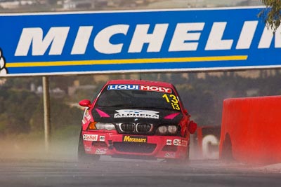 13;10-February-2013;13;Andrew-Fisher;Australia;BMW-E46-M3;Bathurst;Bathurst-12-Hour;Beric-Lynton;Grand-Tourer;Matt-Mackeldon;Mt-Panorama;NSW;New-South-Wales;Reid-Park;auto;endurance;motorsport;racing;rain;super-telephoto;wet