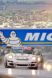 68;10-February-2013;68;Australia;Bathurst;Bathurst-12-Hour;Grand-Tourer;Jeff-Lowrey;Marcus-Mahy;Motorsport-Services;Mt-Panorama;NSW;New-South-Wales;Porsche-911-GT3-Cup-997;Reid-Park;Todd-Murphy;auto;endurance;motorsport;racing;rain;super-telephoto;wet