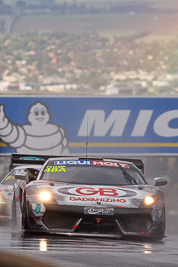 48;10-February-2013;48;Australia;Bathurst;Bathurst-12-Hour;GB-Galvanizing;Grand-Tourer;Justin-McMillan;Lamborghini-Gallardo-LP‒560;Mt-Panorama;NSW;New-South-Wales;Reid-Park;Ross-Lilley;Steven-Richards;auto;endurance;motorsport;racing;rain;super-telephoto;wet