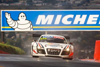 23;10-February-2013;23;Alain-Li;Audi-R8-LMS-Ultra;Australia;Bathurst;Bathurst-12-Hour;Brendon-Hartley;Grand-Tourer;Mark-Patterson;Mt-Panorama;NSW;New-South-Wales;Reid-Park;United-Autosports;auto;endurance;motorsport;racing;rain;super-telephoto;wet