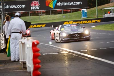 63;10-February-2013;63;Australia;Bathurst;Bathurst-12-Hour;Erebus-Motorsport;Erebus-Racing;Grand-Tourer;Lee-Holdsworth;Mercedes‒Benz-SLS-AMG-GT3;Mt-Panorama;NSW;New-South-Wales;Peter-Hackett;Tim-Slade;auto;endurance;motorsport;racing;telephoto