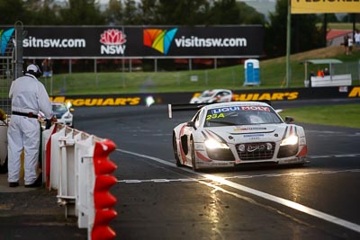 23;10-February-2013;23;Alain-Li;Audi-R8-LMS-Ultra;Australia;Bathurst;Bathurst-12-Hour;Brendon-Hartley;Grand-Tourer;Mark-Patterson;Mt-Panorama;NSW;New-South-Wales;United-Autosports;auto;endurance;motorsport;racing;telephoto