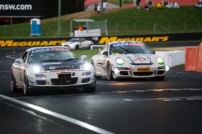 67;10-February-2013;67;Australia;Bathurst;Bathurst-12-Hour;David-Glasson;Grand-Tourer;Motorsport-Services;Mt-Panorama;NSW;New-South-Wales;Phil-Hood;Porsche-911-GT3-Cup-997;Tony-Richards;auto;endurance;motorsport;racing;telephoto