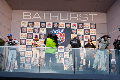 10-February-2013;Australia;Bathurst;Bathurst-12-Hour;Grand-Tourer;Mt-Panorama;NSW;New-South-Wales;auto;endurance;motorsport;podium;racing;telephoto