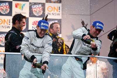 10-February-2013;Australia;Bathurst;Bathurst-12-Hour;Bernd-Schneider;Erebus-Motorsport;Erebus-Racing;Grand-Tourer;Mt-Panorama;NSW;New-South-Wales;Thomas-Jaeger;Thomas-Jäger;auto;endurance;motorsport;podium;racing;telephoto